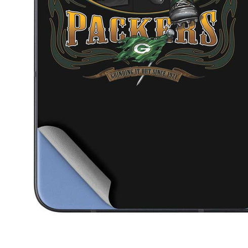 Liquid Blue NFL Green Bay Packers Running Back Galaxy Z Fold5 5G Skin